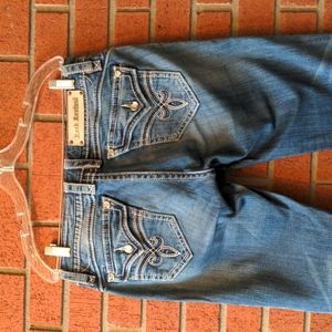 Rock Revival Jasmine Easy Straight Long 29x33 Women's jeans